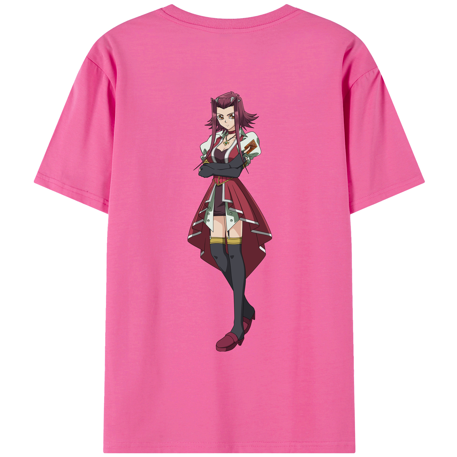 （画像用） 遊☆戯☆王 Yu-Gi-Oh! レディース半袖Tシャツ(バックプリント)